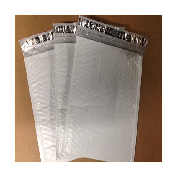#2 8.5x12" POLY BUBBLE MAILERS PADDED ENVELOPES, 200 Qty From The Boxery by Air Jacket