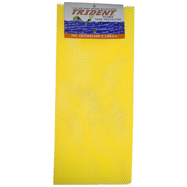 Trident Scuba Tank Net Protectors, Yellow