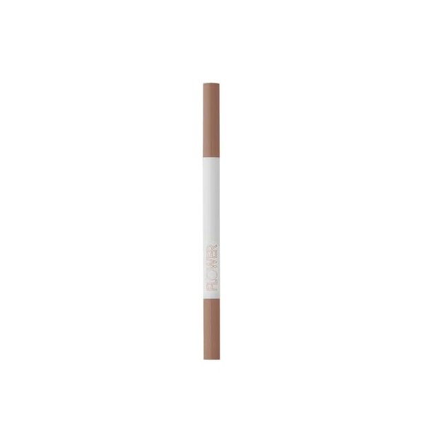FLOWER Beauty The Skinny Microbrow Eyebrow Pencil | Shea Butter Formula To Nourish Brows | Ultra-Slim 1.5mm Pencil Creates Fine, Hair-Like Strokes For Natural-Looking Filled-In Eyebrows - Blonde (Pack of 1)
