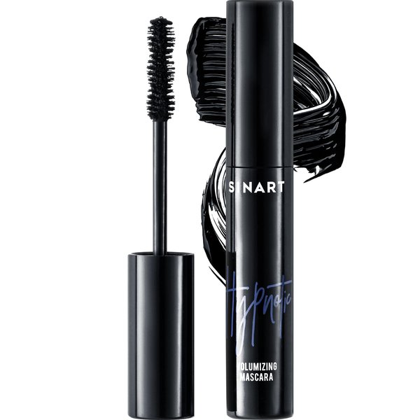 SINART Hypnotic Volumizing & Lengthening Mascara, No Flaking, No Smudging, No Clumping, 10x Volume, 24H Wear, Blackest Black