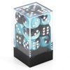 DND Dice Set-Chessex D&D Dice-16mm Gemini Black, Shell, and White Plastic Polyhedral Dice Set-Dungeons and Dragons Dice Includes 12 Dice – D6, Various (CHX26646)