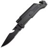 Snake Eye Tactical Tactical 6-in-1 Multi-tool Knife with Flint Fire Starter, LED Light, Bottle Opener, Belt Cutter and Windows Breaker