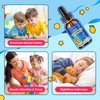 Magnesium Glycinate Liquid for Kids - with L-Theanine Omega-3, Vitamin B6, D3, Zinc - Kids Magnesium Drops for Sleep, Relaxation, Calm & Focus - 2 Fl Oz, Lemon Flavor