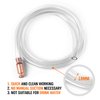 HORUSDY Gas Siphon 6FT Multi-Purpose Super Easy Siphon Pump,1/2" Valve Virgin Grade Tubing Safe