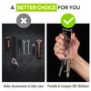 Carabiner Keychain Stainless Steel Multitool - 11 in 1 Tactical Keychain - Glass Breaker,Bottle Opener, Wrench, Screw Drivers, Key Clip, EDC Keychain for Men