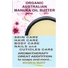 MANUKA OIL BUTTER Australian RAW VIRGIN UNREFINED for Face, Body, Hair. Dry Skin, Cracked Hands with Cocoa Cacao Butter and Manuka Honey Essential Oil 8 Fl. oz. 240 ml by Botanical Beauty