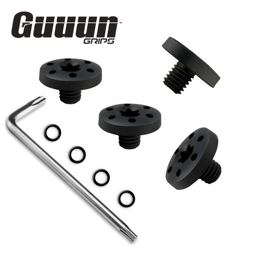 Guuun Grip Screws for Beretta 92 & Taurus PT92, T10 Torx Key, Black