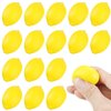 Hungdao 20 Pack Lemon for Party Favors Mini Foam Lemon Relieve Stress Ball Slow Rising Funny Lemon Stress Relieve Toys for School Carnival Themed Party Prize Bag Fillers