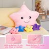 WEWILL 13-Inch Musical Star Plush Toy with LED Lights and 4 Mini Stars | Soothing Star Plush Pillow | Light Up Star with Baby Stars and Music | Ideal Gift for Kids
