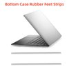 Rubber Feet Strips Replacement for Dell XPS 13 9370 9380 for Laptop Bottom Case Nonskid Silicone Bumper Rubber Foot Strips