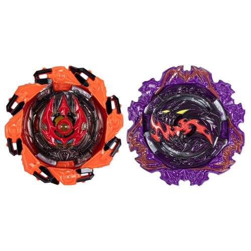 Beyblade Burst QuadStrike Ambush Nyddhog N8 and Chain Poseidon P8 Spinning Top Dual Pack, 2 Battling Game Top Toy for Kids Ages 8 and Up