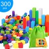 Math Manipulatives Number Blocks Toys For Kids 300 Cubes, Educational Counting Toys Classroom Learning Supplies, Preschool Plastic Counting Blocks for Kindergarten Homeschool Learning, Kids Ages 3+