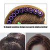 20pcs Hair Perm Rods, Perming Rod, Hair Roller Curler, Household Salon Hairdressing Tool Kit(02)