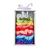 Scunci by Conair Gift Set, Gift Box Under $20, Includes 10 Scrunchies in Bright Rainbow Colors