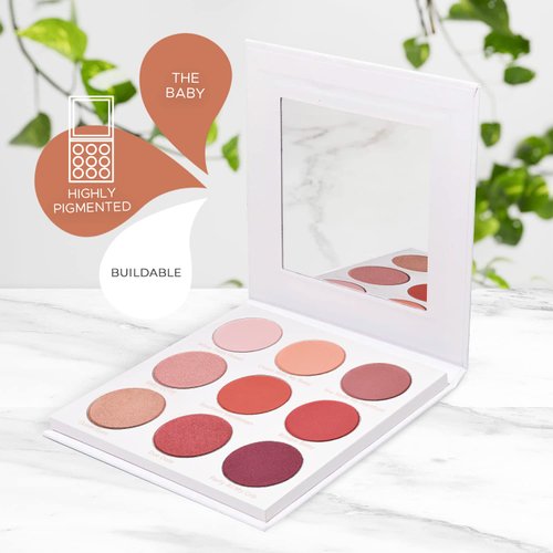 GIVE THEM LALA Beauty Eyeshadow Palette | Highly Pigmented Long Lasting Blendable Natural Eye Shadow Make Up Colors | Cruelty Free Beauty Products By Lala Kent (The Baby Palette)