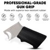 Stekos Brothers Stekos Rubber Gun Grip – Universal Fit and Easy Installation – Durable and Flexible Rubber Vertical Grip – Professional-Grade Tactical Grip (Jet Black)