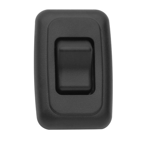 Technology Components Single SPST On-Off Switch with Bezel, for RV, Trailer, Camper (Black)