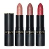 Revlon Super Lustrous Lipstick Set, 3-Piece Lip Color Gift Set for Women, Makeup Stocking Stuffers, Matte Finish in Nude Plum & Red, Pack of 3