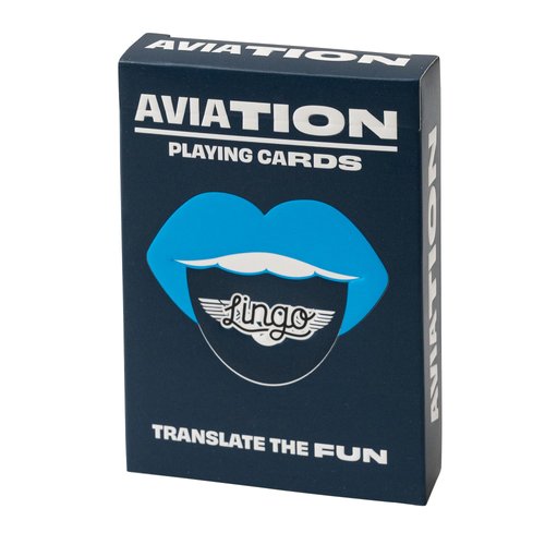 Aviation Lingo Playing Cards | Travel Flashcards | Learn Aviation Slang Vocabulary in A Fun &amp; Eas...