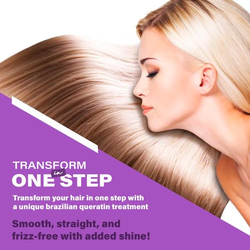 I Belli Capelli Venice Organic Keratin Treatment Formaldehyde Free- Blowout Reconstructive Organic Hair Treatment Straightening in 1 Step for Blond and Tinted Hairs-Progressiva, 500ml/16.9 fl.oz