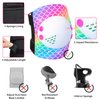 Ausletie Knee Pads for Kids Girls Protective Gear Set Adjustable Knee Pads and Elbow Pads Set with Wrist Guard for Girls Kids Toddler Roller Skates Bike Cycling Skateboard Scooter