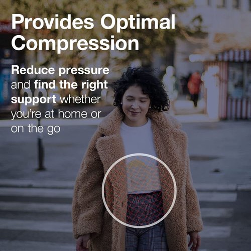 Armor Adult Flexible Umbilical Hernia Support Belt for Relief of Abdominal Pain and Pressure, Stretchy Elastic Tummy Control Comfort, Tan Color, Size Small for Men and Women