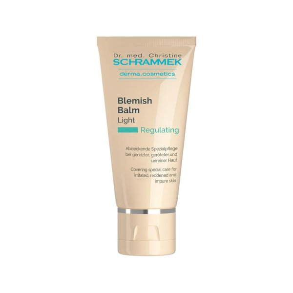 Schrammek Blemish Balm Light (1.4 fl oz) - Covering Special Care for Irritated, Reddened & Impure Skin - The Original since 1967 - BB Cream - Tinted Face Moisturizer - Facial Skin Care - Dr