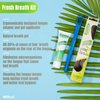 VeriFresh Fresh Breath Kit for Bad Breath Family-Pack - 2 Tongue Scraper & Cleaners with 1 Cleaning Gel – All Natural Treatment