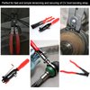 Acrux7 3Pcs CV Boot Tool CV Joint Boot Clamp Pliers Set Hose Band Cut-off Pliers Snap Type Car Repair Tool Accessories