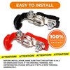 Universal Negative & Positive Battery Cable Terminals - Automotive Terminal Clamps Connectors - Durable & Adjustable Quick Release Terminal Assortment Kit Cars & Trucks Accessories