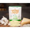 Kosmos Q Garlic Parmesan Wing Dust - 5 Oz Bag for Wings, Popcorn & More - Dry BBQ Rub with Real Garlic & Parmesan Cheese for Savory & Smoky Flavor (Garlic Parmesan)