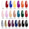 VENALISA Gel Nail Polish, 12ml Classic Orange Color Soak Off UV LED Nail Gel Polish Nail Art Starter Manicure Salon DIY at Home, 0.43 OZ