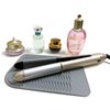 Heat Resistant Mat for Curling Irons, Hair Straightener, Flat Irons and Hair Styling Tools 9" x 6.5", Grey