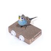 7.3 Inch Paper Bird Toys, Bird Platform, Parrot Toy, Help Birds Clean Beak, Release Stress, Reduce Boredom - Suitable for Budgie, Cockatiel, Lovebird, and Other Small to Medium-sized Pet Birds