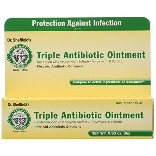 Dr. Sheffield's Triple Antibiotic Ointment .33 Ounce Tube (6 Pack)