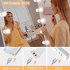 Vanity Lights for Mirror,Premtess Hollywood Style Vanity Lights with 14 dimmable Bulbs,Adjustable Color & Brightness,USB Cable(No Mirror Include)