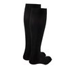 Truform 30-40 mmHg Compression Stockings for Men and Women, Knee High Length, Closed Toe, Black, Small