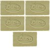 Duru Traditional Hand Made Vegan Olive Oil Bar Soap, Pack of 5