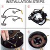 Golf Cart Motor Brushes Kit Fits Club Car Electric 1994-up 36 & 48-Volt and Yamaha Electric G8 G9 G14 G16 G.E Electric Golf Carts