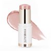 MYMERRY Dewy Highlighter Makeup, Highlighter Makeup Stick for Face and Body, Radiant & Shimmer Glow, Buildable Color for All Day | Vegan & Cruelty-Free | Rose Bronze Gold 15g/0.53fl.Oz