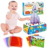 Aiduy Baby Toys 6 to 12 Months - Baby Tissue Box Toys Montessori Toys for Babies 6-12 Months Soft Crinkle Infant Sensory Toys for 1 Year Old Early Learning Toys Baby Boys Girls Gifts