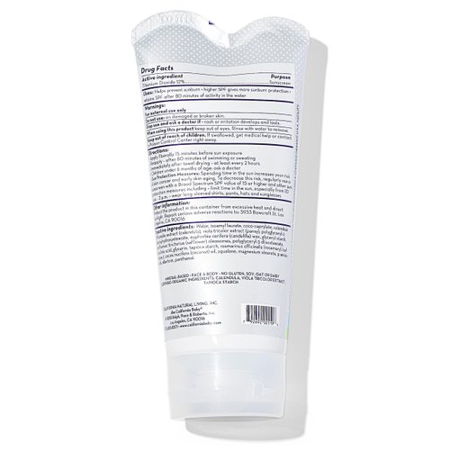 California Baby Super Sensitive SPF 30+ Sunscreen | Broad Spectrum | Titanium Dioxide | Hypoallergenic Unscented Mineral Sunscreen | Reef Safe Sunscreen | Sensitive Skin Friendly | 82g / 2.9oz