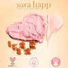 Sara Happ Sweet Glow and Go: Confetti Cake Lip Scrub Exfoliator + Vanilla Bean Lip Scrub Duo—Exfoliating Lip Treatment, Moisturizer for Dry and Flaky Lips, Vegan, (0.5 Fl Oz each)