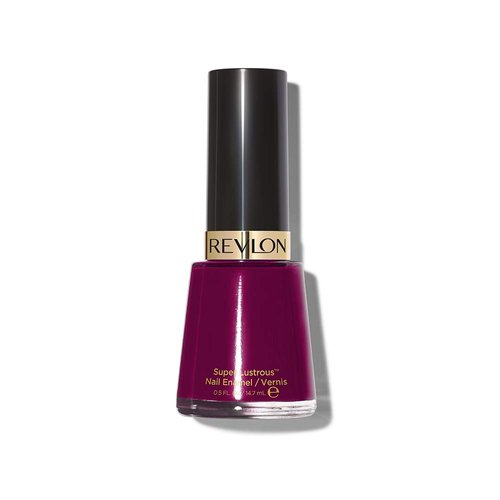 Revlon Nail Enamel, Chip Resistant Nail Polish, Glossy Shine Finish, in Plum/Berry, 274 Passionate, 0.5 oz