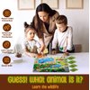 PlayRoute Zoo Keeper Game | Animal Games with Realistic Animal Sounds | 4 Level Board & Card Games | Educational Learning Activity for Kids Ages 5-12 Years and Up