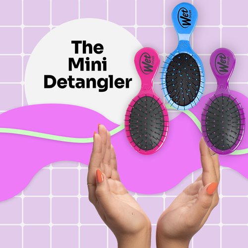 Wet Brush MultiPack Squirt Detangler Hair Brushes Pack of, Pink/Purple/Blue,(Pack of 3)