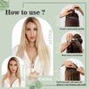 Clip in Hair Extensions Human Hair Full Head 8 Pieces 18 Clips 100% Real Silky Human Hair 22"-110g Dark Brown (#2)