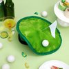 Funny Novelty Golfer Beret Hat with Golf Ball Flag for Golf Party Costume Accessories and Supplies (8 Set)