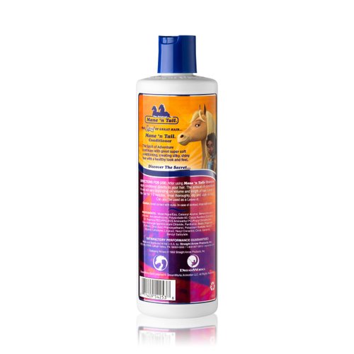 Mane 'n Tail Spirit Untamed Conditioner – Caramel Apple Scented, Gentle Leave-In Conditioner for Silky, Shiny Hair (11.2 oz)