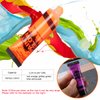 Amareu Glow in Dark Body Paint Body&Face Glow Backlight Neon Fluorescent 0.34oz Set of 6 Tubes